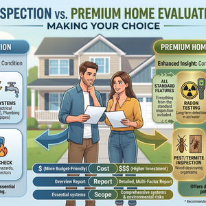Standard Inspection vs. Premium Home Evaluation Package Features